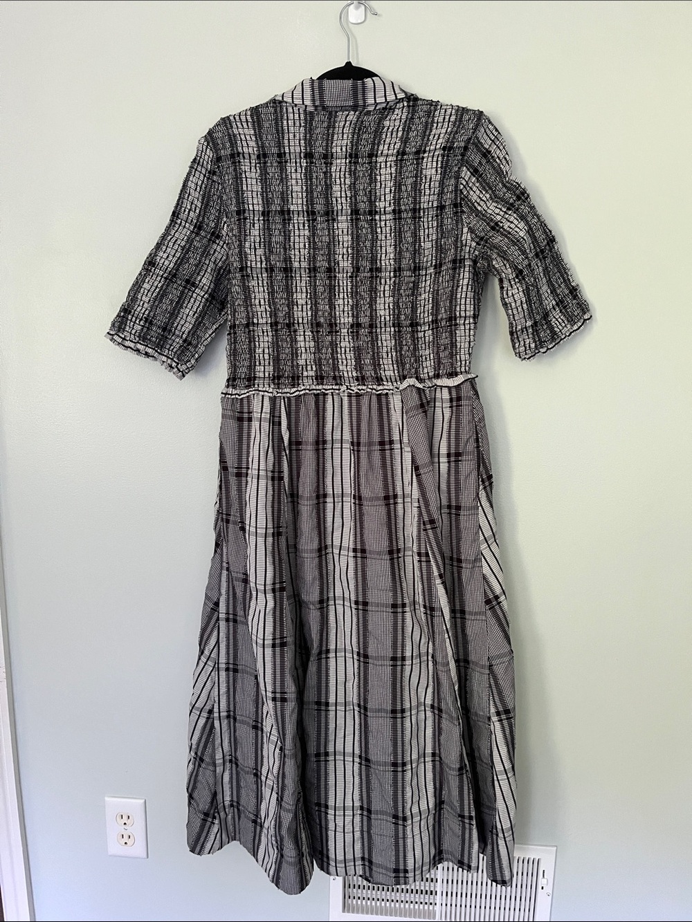 Anthropologie Maeve Plaid Midi Dress / Cottagecore Academia Button Front
Dress - Picture 8 of 10